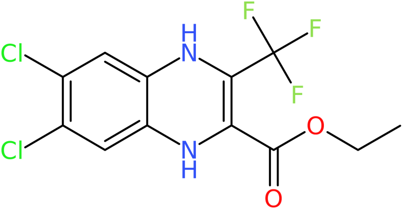 CAS: 957062-92-9 | Ethyl 6,7-dichloro-1,4-dihydro-3-(trifluoromethyl)quinoxaline-2-carboxylate, NX71117