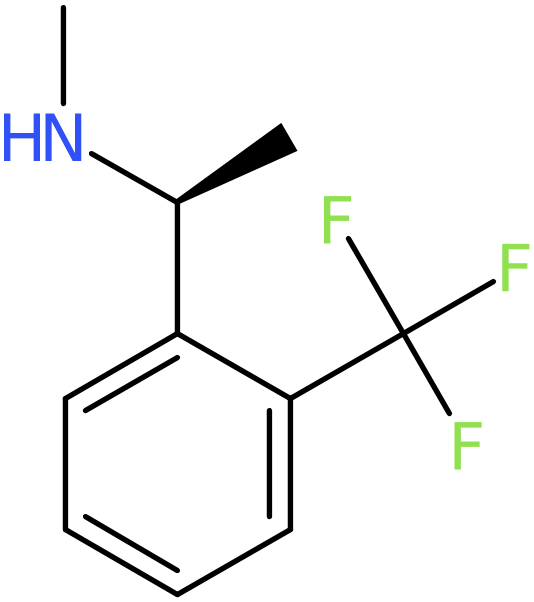 CAS: 1212332-00-7 | (1S)-N-Methyl-1-[2-(trifluoromethyl)phenyl]ethylamine, NX17524