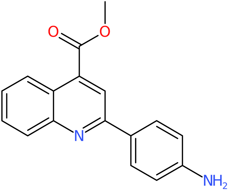 CAS: 94541-55-6 | Methyl 2-(4-aminophenyl)quinoline-4-carboxylate, NX70296