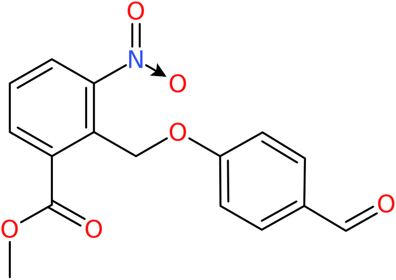 CAS: 885949-38-2 | Methyl 2-[(4-formylphenoxy)methyl]-3-nitrobenzoate, NX66424