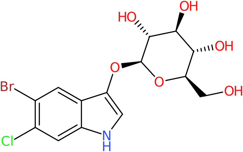 CAS: 93863-89-9 | 5-Bromo-6-chloro-3-indolyl beta-D-glucopyranoside, NX69914