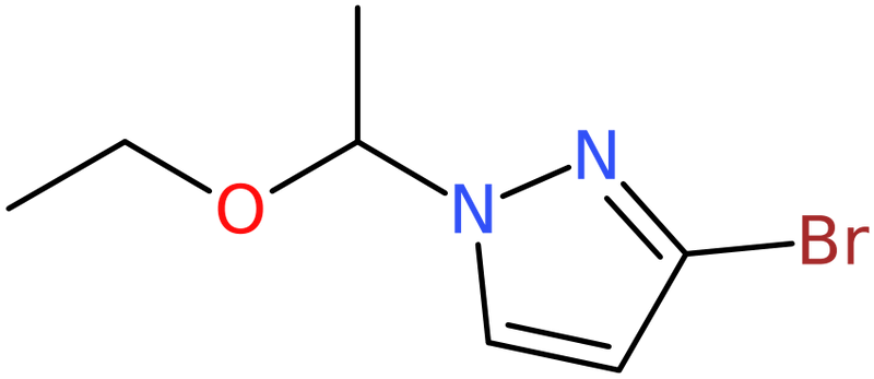 CAS: 880767-18-0 | 3-Bromo-1-(1-ethoxyethyl)-1H-pyrazole, >95%, NX65973