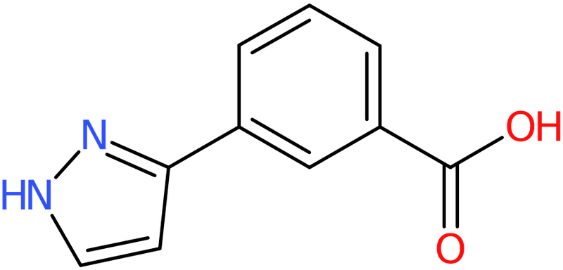 CAS: 850375-11-0 | 3-(1H-Pyrazol-3-yl)benzoic acid, >97%, NX63821