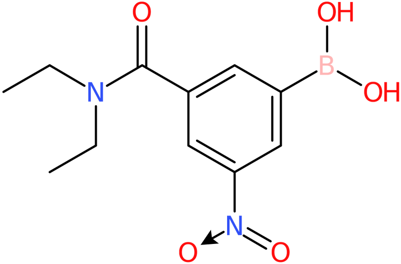 CAS: 871332-82-0 | 3-(Diethylcarbamoyl)-5-nitrobenzeneboronic acid, >98%, NX65257