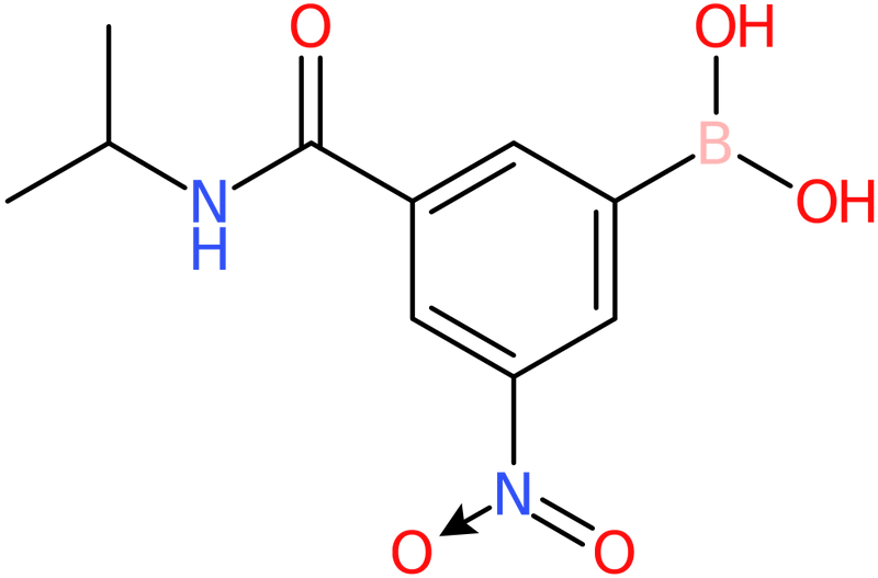 CAS: 871332-83-1 | 3-(Isopropylcarbamoyl)-5-nitrobenzeneboronic acid, >98%, NX65258