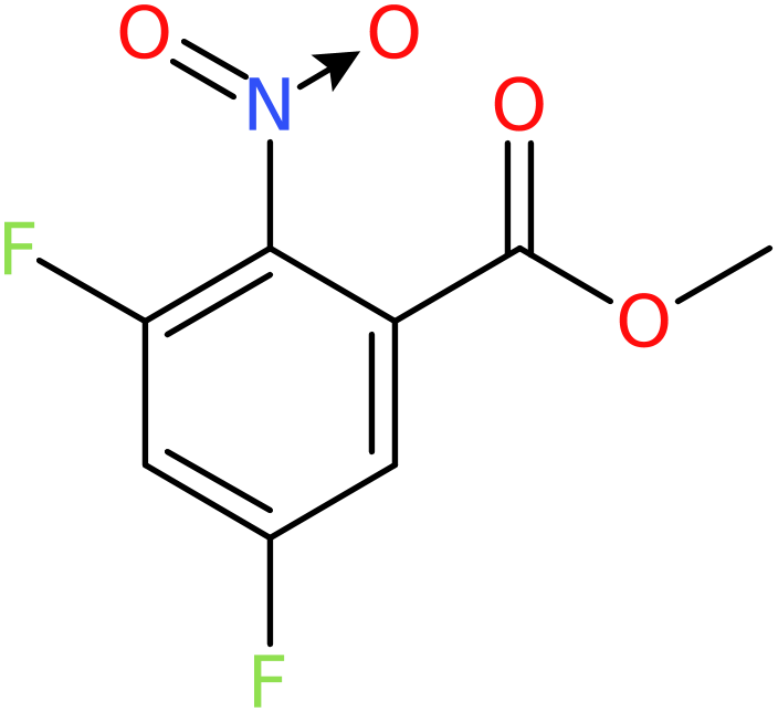 CAS: 910123-09-0 | Methyl 3,5-difluoro-2-nitro-benzoate, NX68235