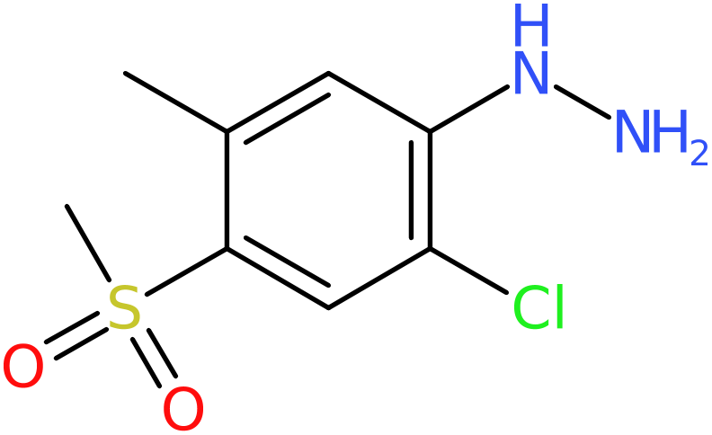 CAS: 849035-85-4 | 2-Chloro-5-methyl-4-(methylsulphonyl)phenylhydrazine, >95%, NX63676