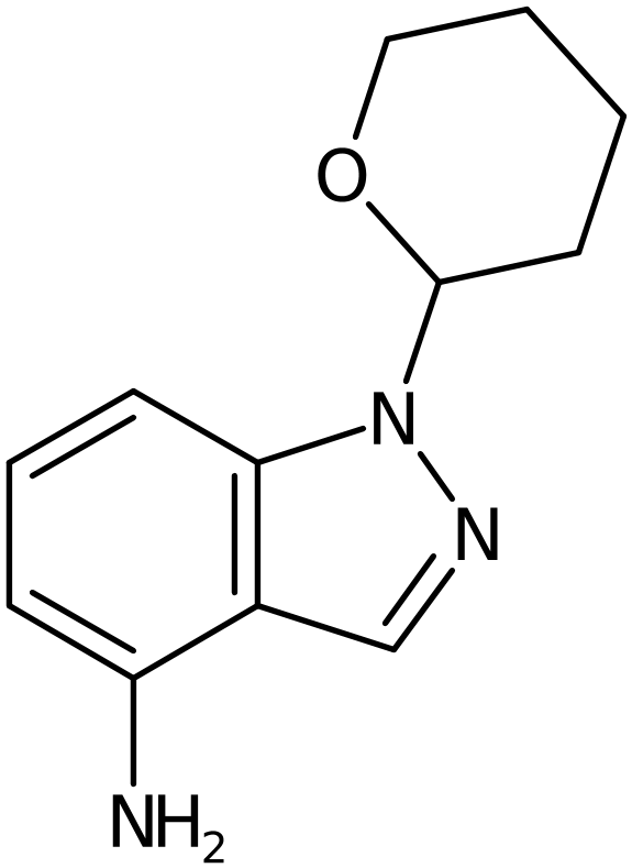 CAS: 1053655-57-4 | 4-Amino-1-(tetrahydro-2H-pyran-2-yl)-1H-indazole, NX12581