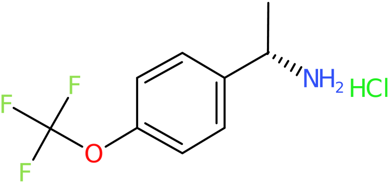 CAS: 1391540-47-8 | (S)-1-(4-(Trifluoromethoxy)phenyl)ethanamine hydrochloride, >95%, NX23089