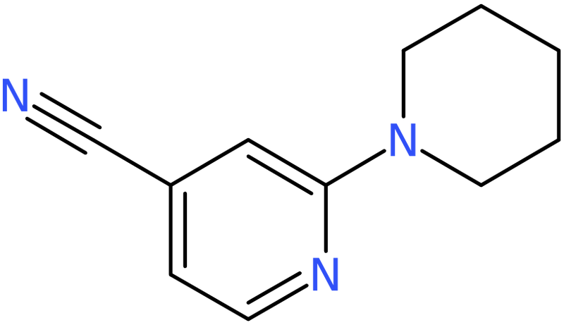 CAS: 127680-89-1 | 2-(Piperidin-1-yl)isonicotinonitrile, >97%, NX19975