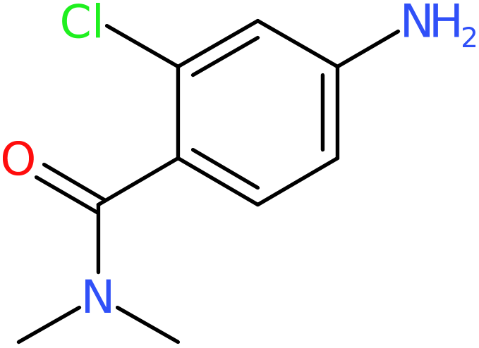 CAS: 98995-06-3 | 4-Amino-2-chloro-N,N-dimethylbenzamide, >98%, NX71750