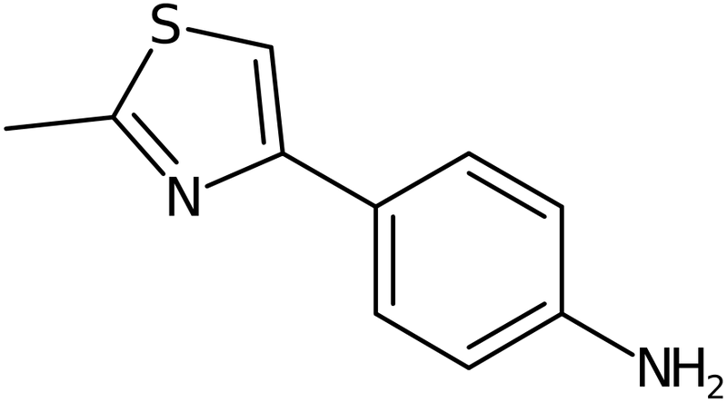 CAS: 25021-49-2 | 4-(2-Methyl-1,3-thiazol-4-yl)aniline, >97%, NX37552