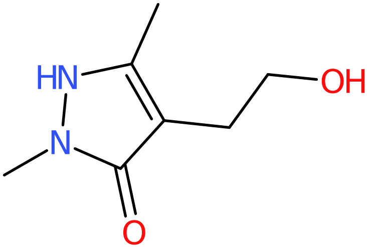 CAS: 258281-02-6 | 1,2-Dihydro-2,5-dimethyl-4-(2-hydroxyethyl)-3H-pyrazol-3-one, NX38101