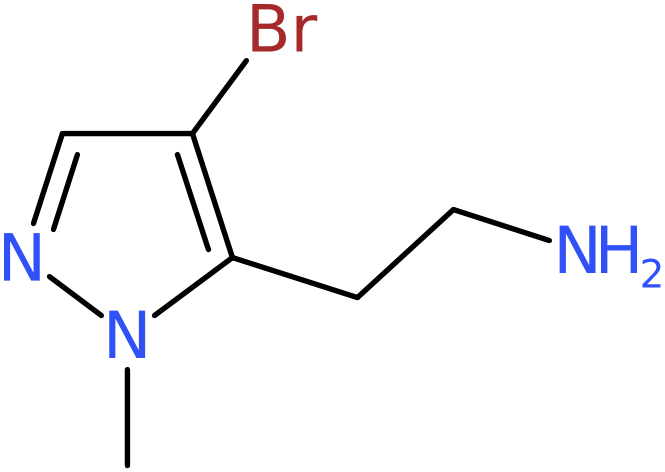 CAS: 1017788-72-5 | 5-(Aminoethyl)-4-bromo-1-methyl-1H-pyrazole, NX11269