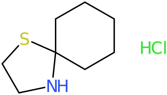 CAS: 933-41-5 | 1-Thia-4-azaspiro[4.5]decane hydrochloride, >95%, NX69518