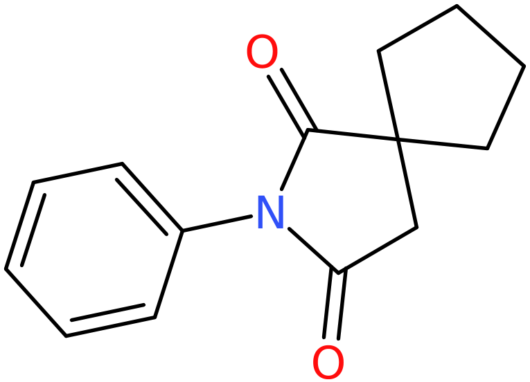 CAS: 856068-76-3 | 2-Phenyl-2-azaspiro[4.4]nonane-1,3-dione, NX64298