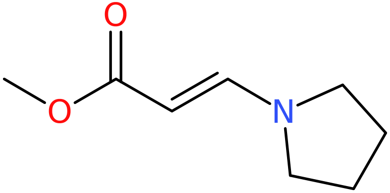 CAS: 90087-77-7 | 3-Pyrrolidin-1-ylacrylic acid methyl ester, >95%, NX67803