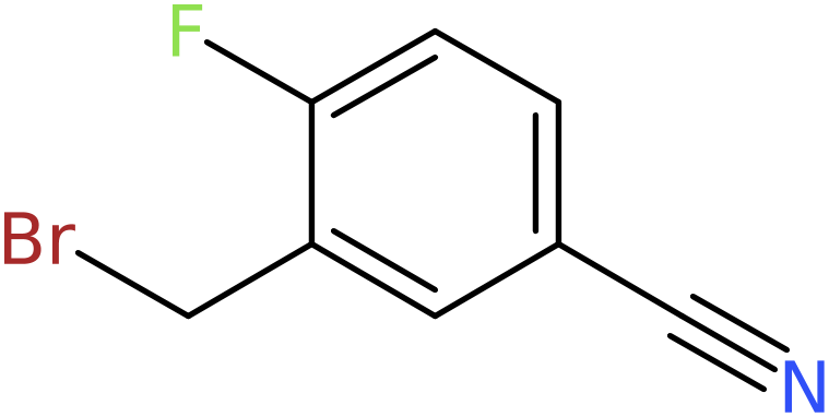 CAS: 856935-35-8 | 3-(Bromomethyl)-4-fluorobenzonitrile, NX64339