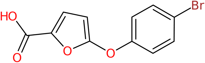 CAS: 73420-68-5 | 5-(4-Bromophenoxy)-2-furoic acid, NX60007