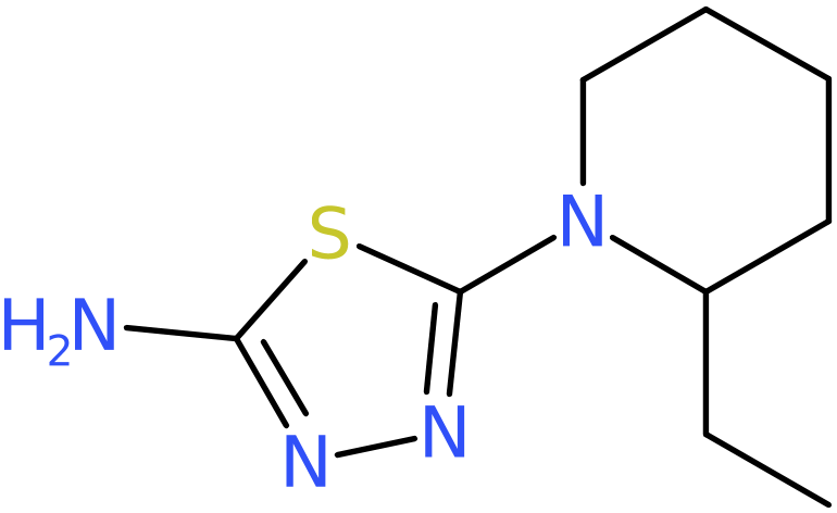 CAS: 1502633-77-3 | 5-(2-Ethylpiperidin-1-yl)-1,3,4-thiadiazol-2-amine, NX25496