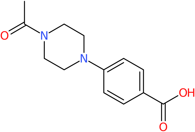 CAS: 104080-55-9 | 4-(4-Acetylpiperazin-1-yl)benzoic acid, NX12212