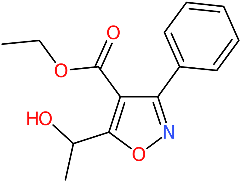 CAS: 95104-45-3 | Ethyl 5-(1-hydroxyethyl)-3-phenylisoxazole-4-carboxylate, NX70609