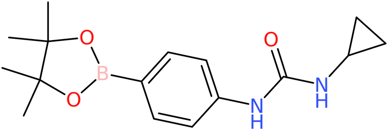 CAS: 874297-79-7 | 4-[(Cyclopropylcarbamoyl)amino]benzeneboronic acid, pinacol ester, >97%, NX65555