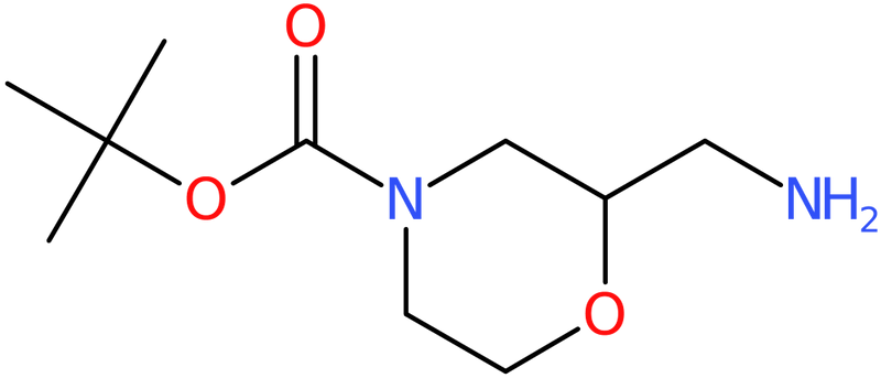 CAS: 140645-53-0 | 2-(Aminomethyl)morpholine, 4-BOC protected, NX23428