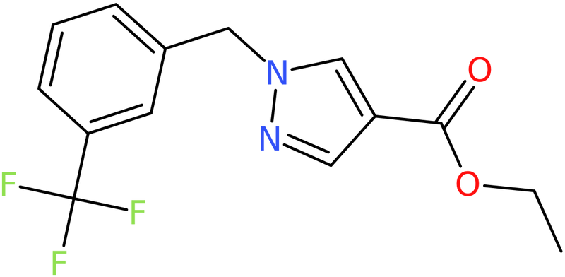 CAS: 1035224-53-3 | 1-(3-Trifluoromethyl-benzyl)-1H-pyrazole-4-carboxylic acid ethyl ester, NX11991