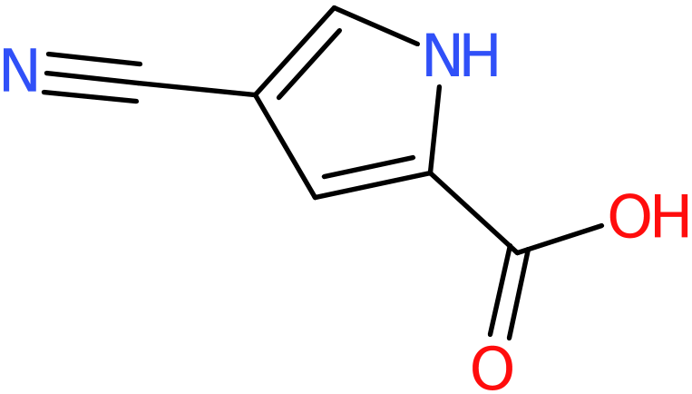 CAS: 80242-24-6 | 4-Cyano-1H-pyrrole-2-carboxylic acid, >97%, NX62411