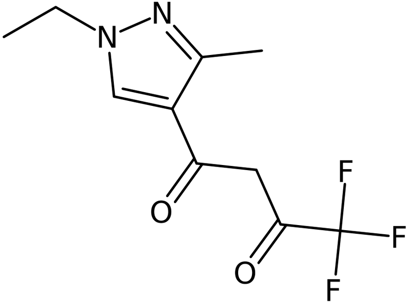 CAS: 1006322-30-0 | 1-(1-Ethyl-3-methyl-1H-pyrazol-4-yl)-4,4,4-trifluorobutane-1,3-dione, NX10618