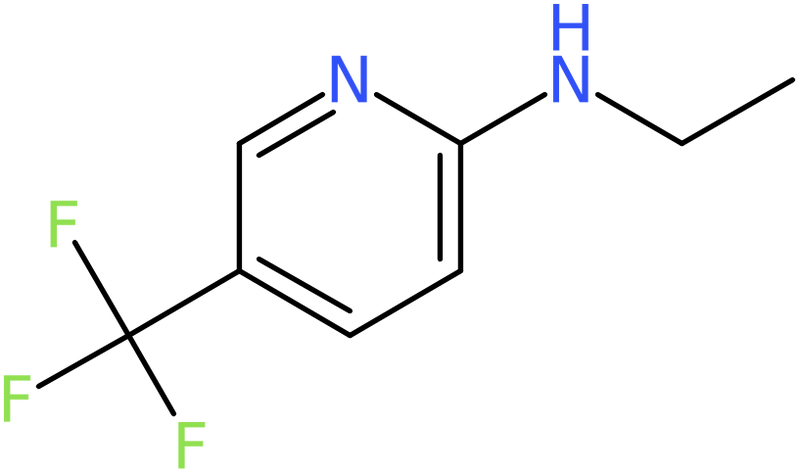 CAS: 89810-00-4 | 2-(Ethylamino)-5-(trifluoromethyl)pyridine, >95%, NX67569