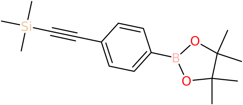 CAS: 870238-65-6 | 4,4,5,5-Tetramethyl-2-(4-trimethylsilanylethynyl-phenyl)-[1,3,2]dioxaborolane, NX65127