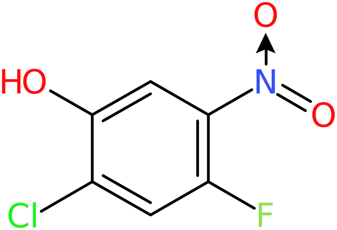 CAS: 84478-75-1 | 2-Chloro-4-fluoro-5-nitrophenol, >98%, NX63414