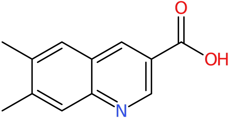 CAS: 948294-50-6 | 6,7-Dimethylquinoline-3-carboxylic acid, NX70474