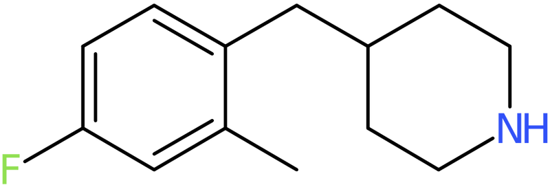 CAS: 955287-76-0 | 4-(4-Fluoro-2-methyl-benzyl)-piperidine, NX70910