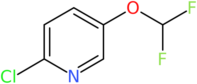 CAS: 1206980-28-0 | 2-Chloro-5-(difluoromethoxy)pyridine, NX17175