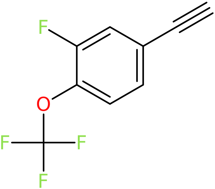 CAS: 912617-68-6 | 3-Fluoro-4-(trifluoromethoxy)phenylacetylene, >98%, NX68332