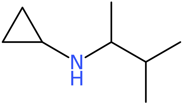 CAS: 926204-43-5 | N-(3-Methylbutan-2-yl)cyclopropanamine, >95%, NX69184