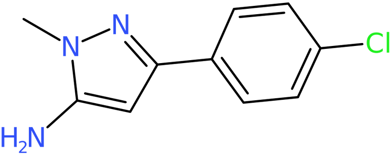 CAS: 126417-82-1 | 5-Amino-3-(4-chlorophenyl)-1-methyl-1H-pyrazole, NX19750