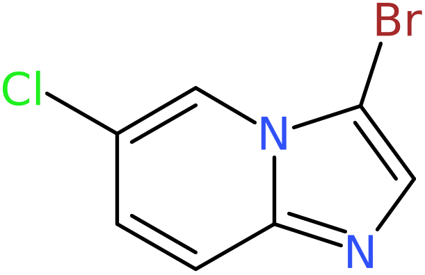 CAS: 886371-28-4 | 3-Bromo-6-chloroimidazo[1,2-a]pyridine, NX66639