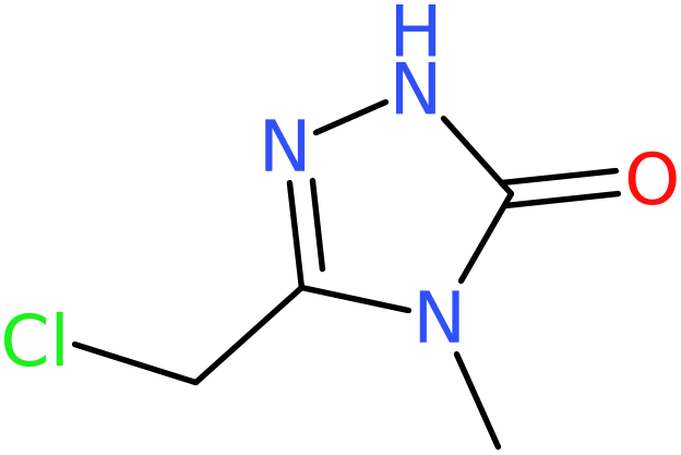 CAS: 1338226-21-3 | 3-(Chloromethyl)-4-methyl-1H-1,2,4-triazol-5(4H)-one, >98%, NX21430