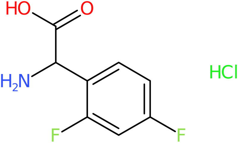 CAS: 1374651-47-4 | 2,4-Difluoro-DL-phenylglycine hydrochloride, >95%, NX22650