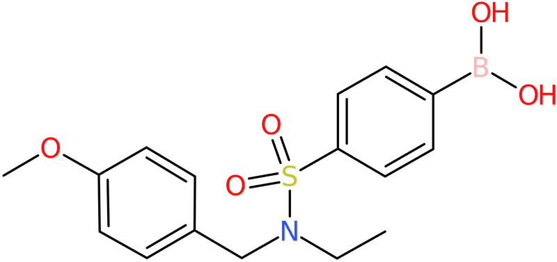 CAS: 913835-55-9 | 4-[N-Ethyl-N-(4-methoxybenzyl)sulphamoyl]benzeneboronic acid, >98%, NX68413