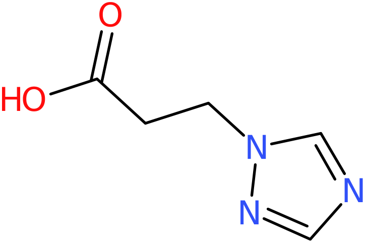 CAS: 76686-84-5 | 3-(1H-1,2,4-Triazol-1-yl)propanoic acid, >98%, NX61189