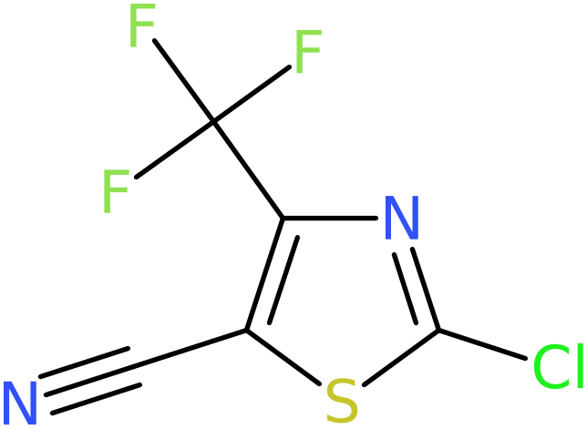 CAS: 151729-41-8 | 2-Chloro-4-(trifluoromethyl)thiazole-5-carbonitrile, NX25727