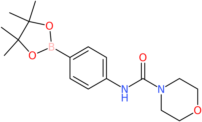 CAS: 874290-97-8 | 4-{[(Morpholin-4-yl)carbonyl]amino}benzeneboronic acid, pinacol ester, >98%, NX65547