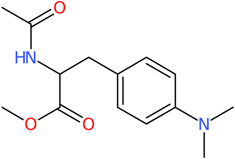 Methyl 3-[4-(dimethylamino)phenyl]-2-acetamidopropanoate, NX74076