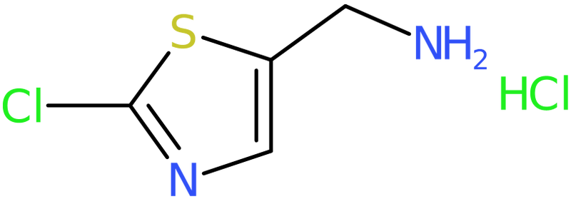 CAS: 153471-67-1 | (2-Chlorothiazol-5-yl)methylamine hydrochloride, >98%, NX25974