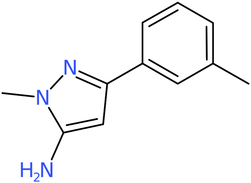 CAS: 1017665-60-9 | 1-Methyl-3-(m-tolyl)-1H-pyrazol-5-amine, >98%, NX11089